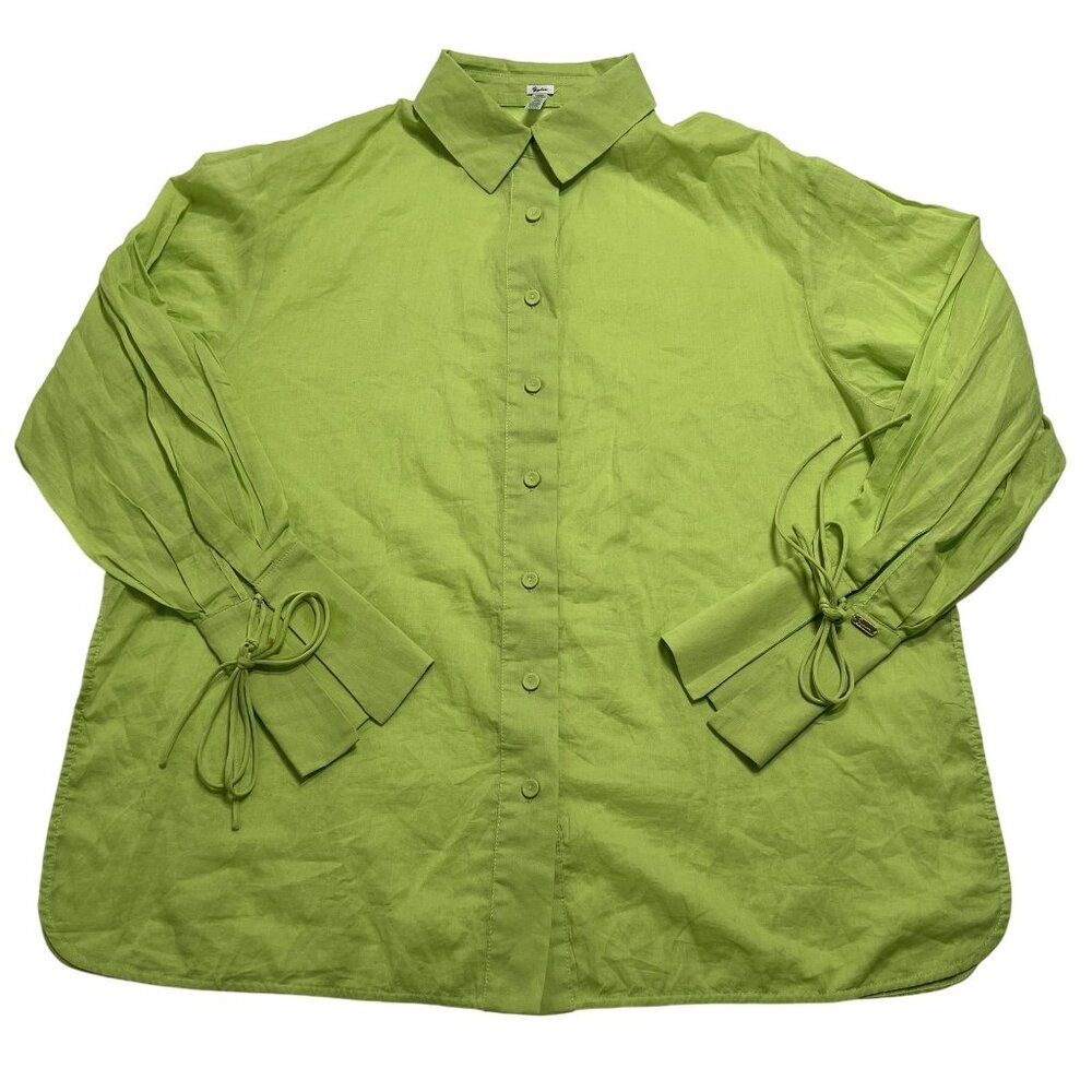 Bydee The Valetta Cotton Shirt in Manzana